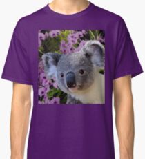 Koala and Orchids Classic T-Shirt