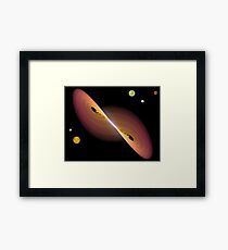 Journey Into Space Framed Print