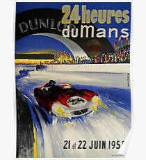 24hs Le Mans, 1958 Poster