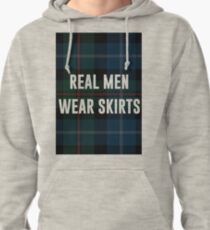 Real Men Wear Skirts (Light Shirts) Pullover Hoodie