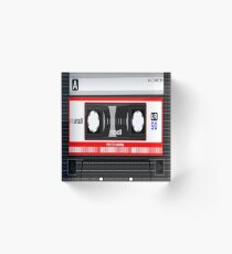 Blast back to retro media Acrylic Block