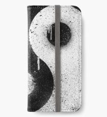 Graffiti Zen Master - Spray paint yin yang iPhone Wallet/Case/Skin