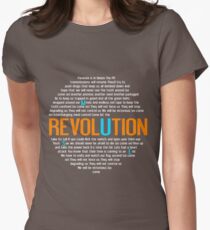 Muse Revolution Death Star Women's Fitted T-Shirt