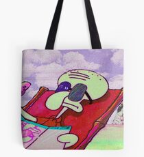 Bolsa de tela Vaporwave Low-FI Esthetic Squidward