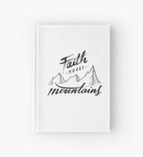 Glaube bewegt Berge Notizbuch