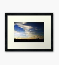 The Big Sky Framed Print
