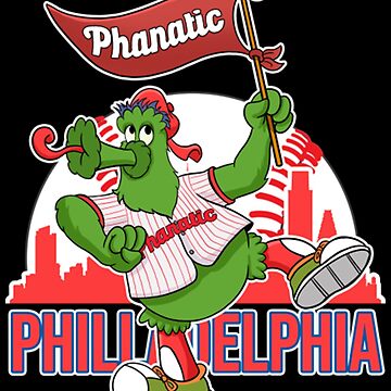 Phillie Phanatic All Sports Sticker for Sale by robotghost