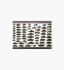 British Armour of ww2 Art Board