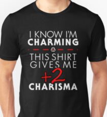 Charismatic Unisex T-Shirt- Dungeons and Dragons Unisex T-Shirt