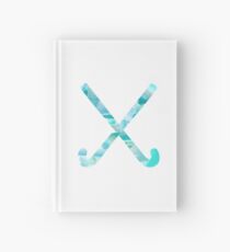 Feldhockey Aquarell 2 Notizbuch