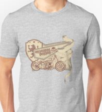 T-Shirt Motorrad Retro-Design Unisex T-Shirt