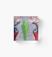 Spring Kiss #1 Acrylic Block