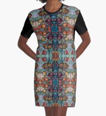 Spirit Vine Graphic T-Shirt Dress