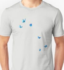 Camiseta unisex blue butterfliez