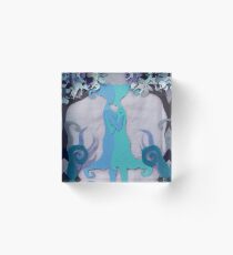 Winter Kiss #2 Acrylic Block