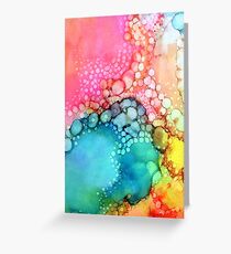 Cotton Candy Bubble Greeting Card