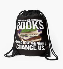 Mochila saco Siempre ten cuidado con los libros