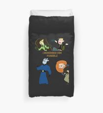 I Remember Kim Possible Duvet Cover