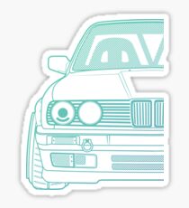 Custom Bimmer E30 3 Series T-Shirt Sticker