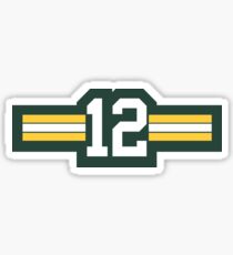 Green Bay #12 Sticker