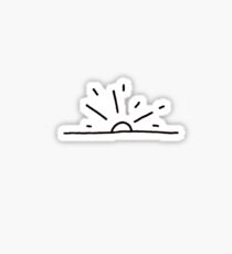Pegatina Doodle de sol