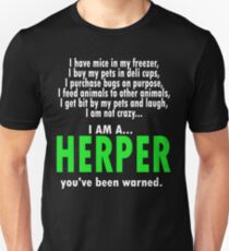 I Am A Herper Unisex T-Shirt