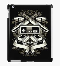 Retro Video Game Console And Controllers With Guns iPad Case/Skin