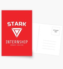 Starkes Praktikum Postkarten