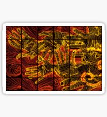Century Mosaic Hand Art Sticker