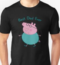 Peppa Pig, Daddy Pig, Best Dad Ever Unisex T-Shirt