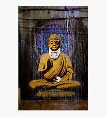 Banksy - Bashed Buddha Photographic Print