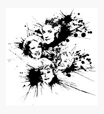Golden Splatter Bundle Photographic Print