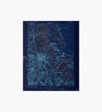 Massachusetts USGS Historical Topo Map MA Ipswich 351817 1945 31680 Inverted Art Board