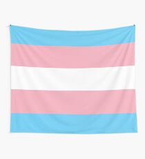 Transgender-Stolz-Flagge Wandbehang