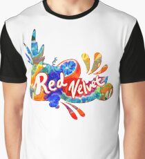 Roter Samt - roter Geschmack Grafik T-Shirt