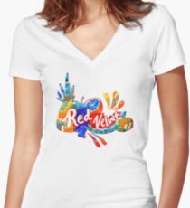 Red Velvet - Red Flavor Women's Fitted V-Neck T-Shirt