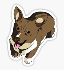 Corgi Ein The Data Dog Sticker