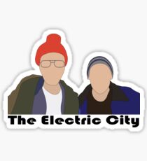The Electric City Sticker