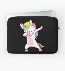 Dabbing Unicorn Shirt Laptop Sleeve