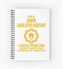 Senior Legislative Assistant - schönes Design 2017 Spiralblock