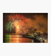 Fiesta starts with a bang Photographic Print