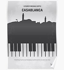 No192- Casablanca minimal movie poster Poster