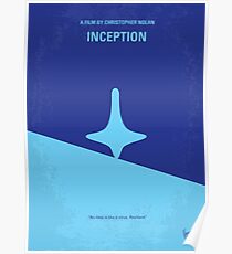 No240- Inception minimales Filmplakat Poster
