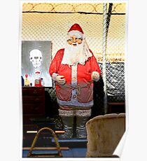 Junkyard Santa Poster