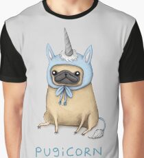 Pugicorn - Rehkitz Grafik T-Shirt