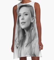 Elizabeth Olsen A-Line Dress