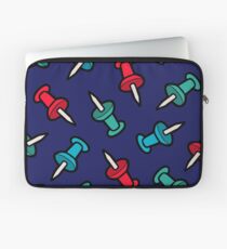 Map Tack Pattern Laptop Sleeve