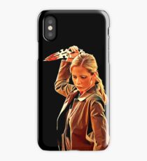 'Buffy in Black' by JACKASH iPhone Case