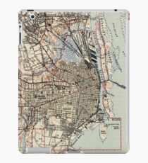 Vintage Map of Mobile Alabama (1940) iPad Case/Skin