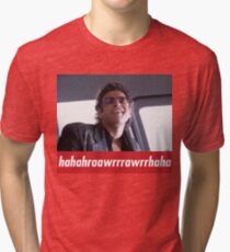 Camiseta de tejido mixto Jeff Goldblum ríe